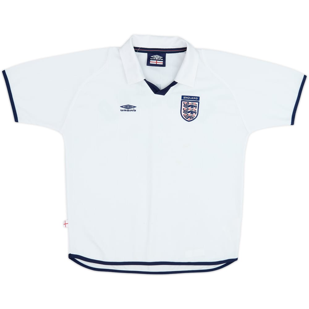 2002-04 England Umbro Training Shirt - 7/10 - (XL.Boys)