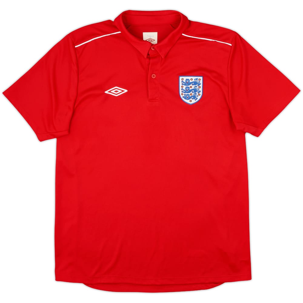 2010-11 England Umbro Polo Shirt - 9/10 - (XL)
