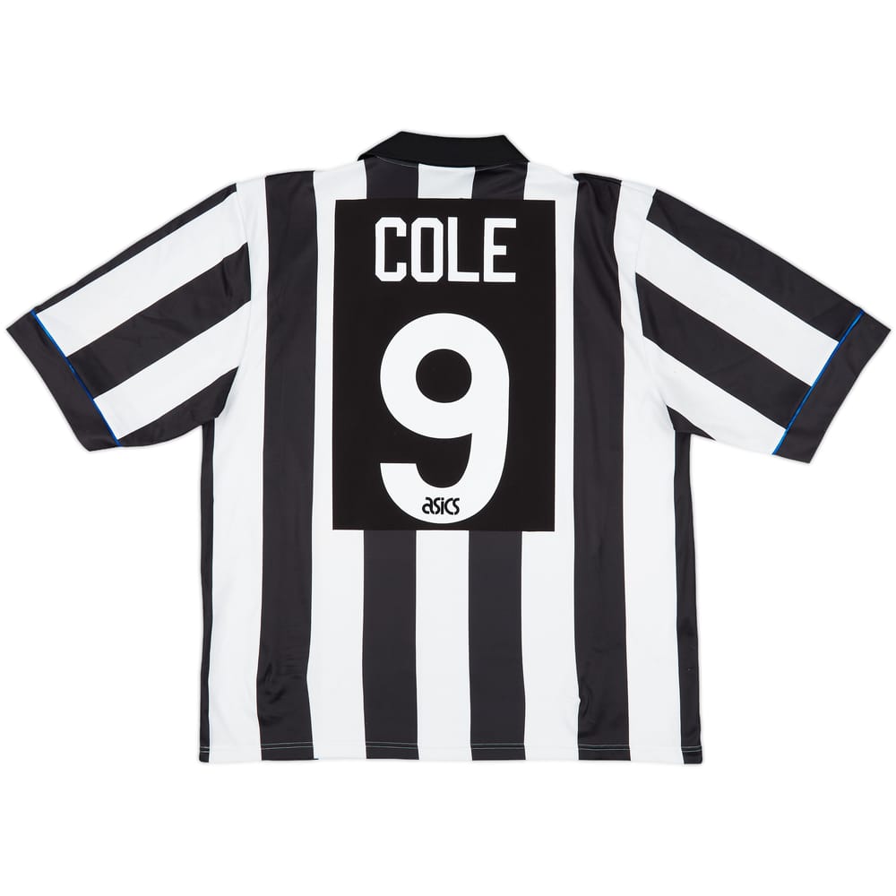 1993-95 Newcastle Home Shirt Cole #9 - 8/10 - (L/XL)
