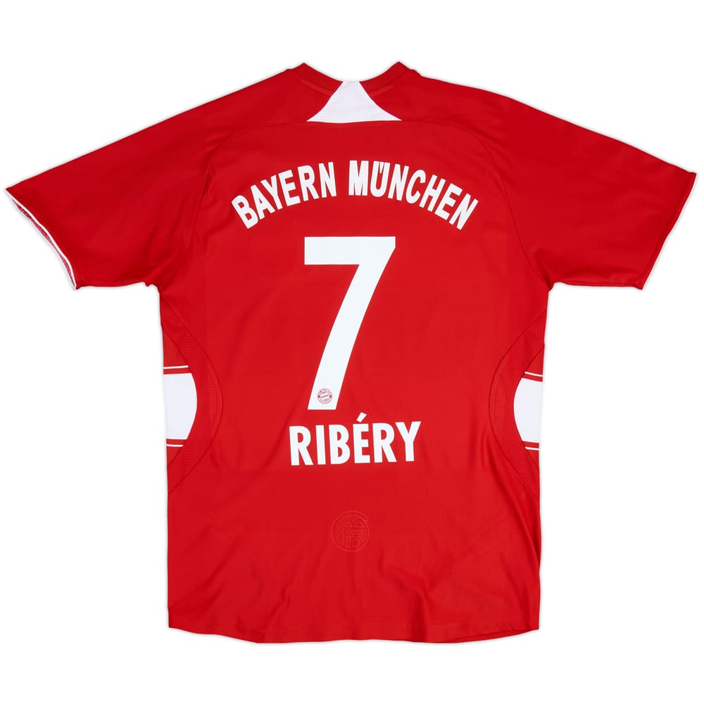 2007-08 Bayern Munich Home Shirt Ribery #7 - 7/10 - (XL.Boys)