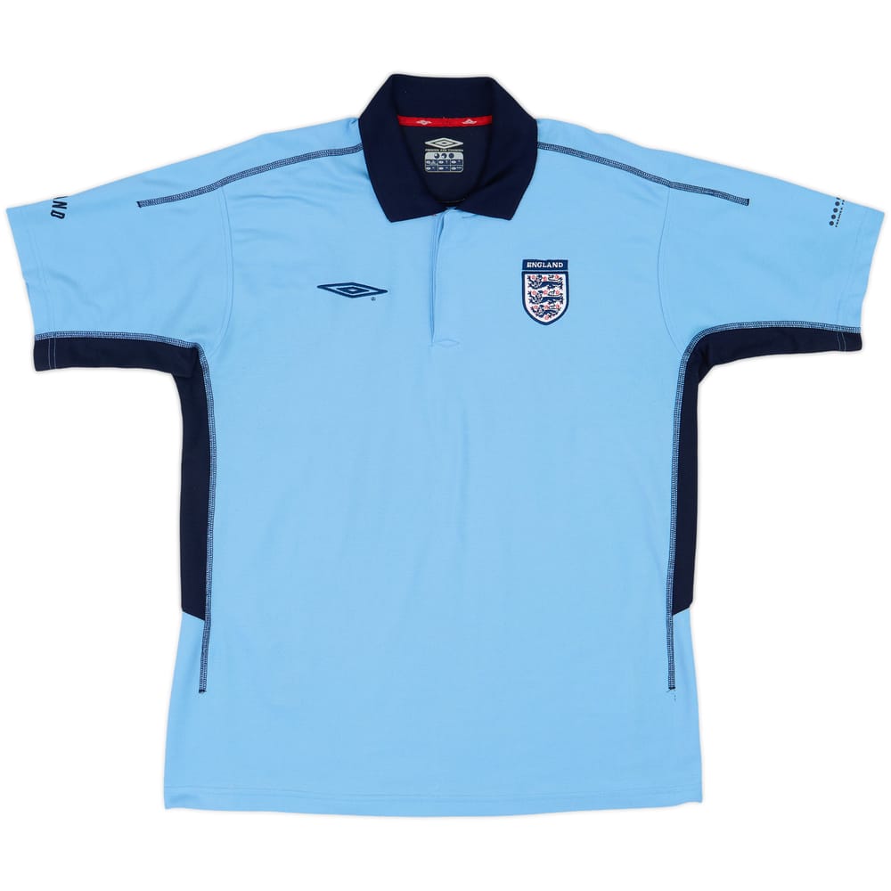 2004-06 England Umbro Polo Shirt - 8/10 - (XL)