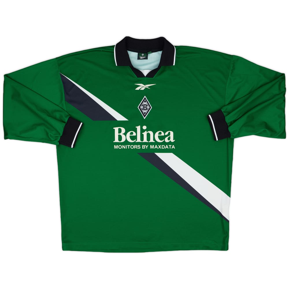 1999-00 Borussia Monchengladbach Match Issue Home L/S Shirt #4