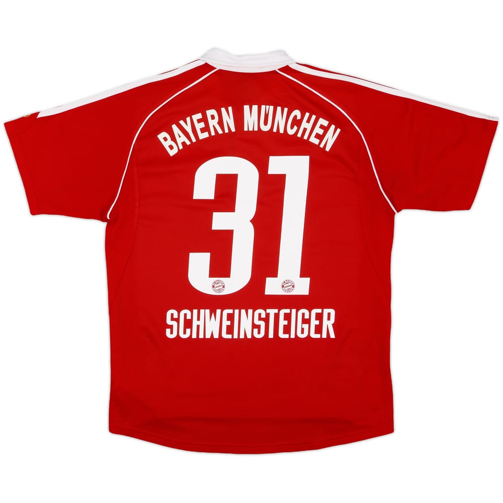 2005-06 Bayern Munich Home Shirt Schweinsteiger #31 - 8/10 - (XL.Boys)