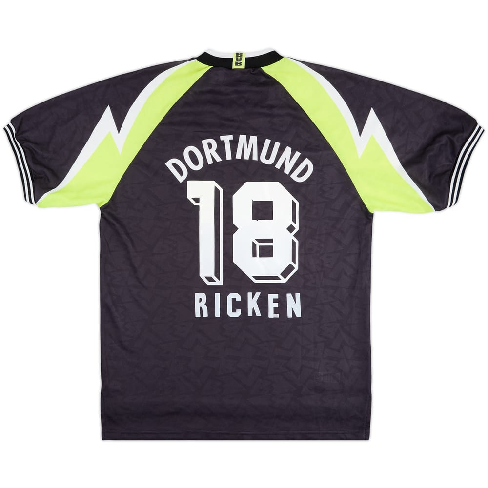 1995-96 Borussia Dortmund Away Shirt Ricken #18 - 4/10 - (XL)