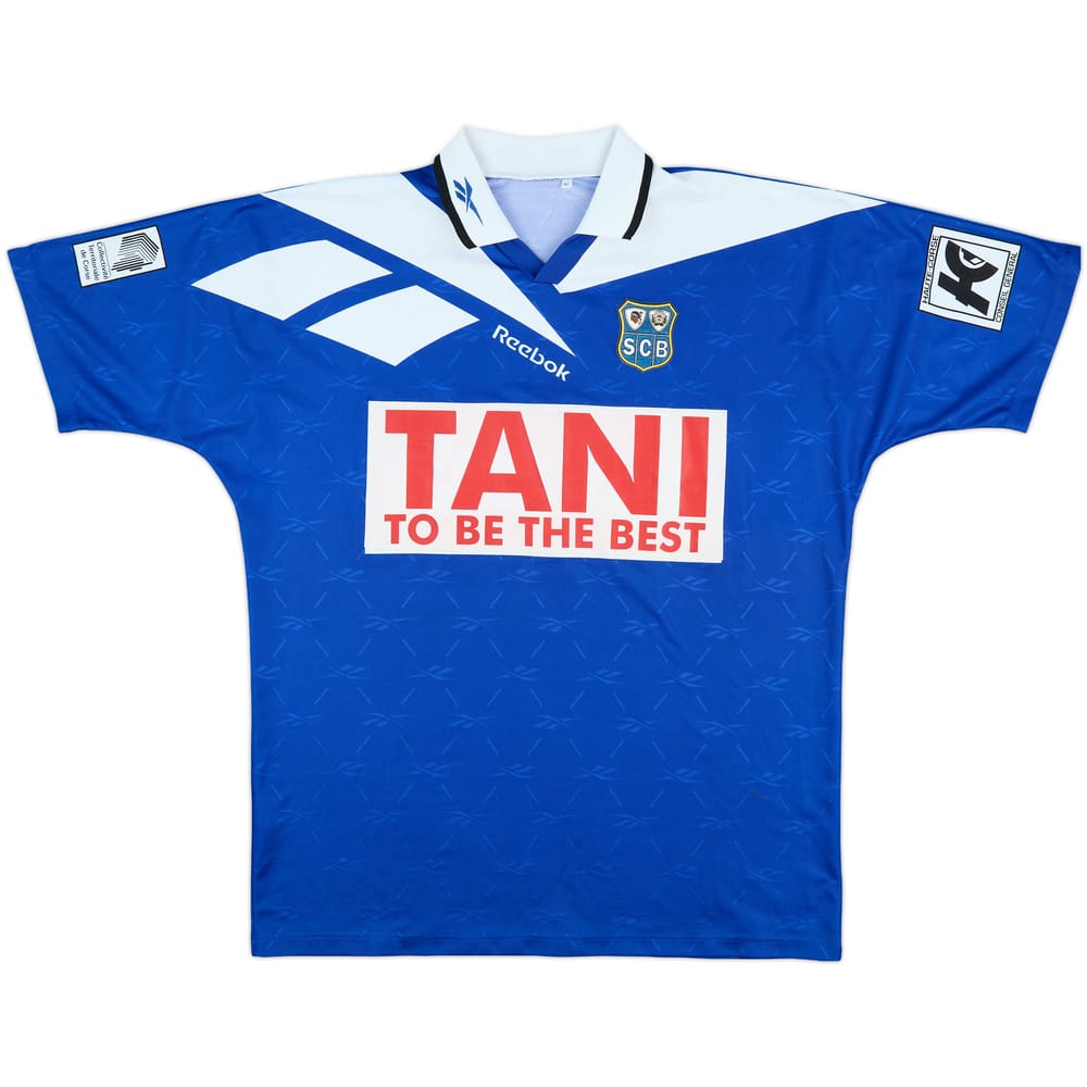 1995-98 Bastia Match Issue Home Shirt #12