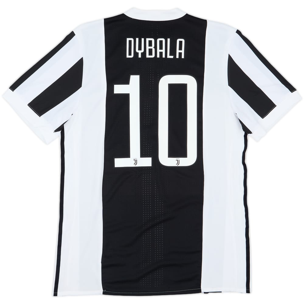 2017-18 Juventus Player Issue Home Shirt Dybala #10 - 6/10 - (L/XL)