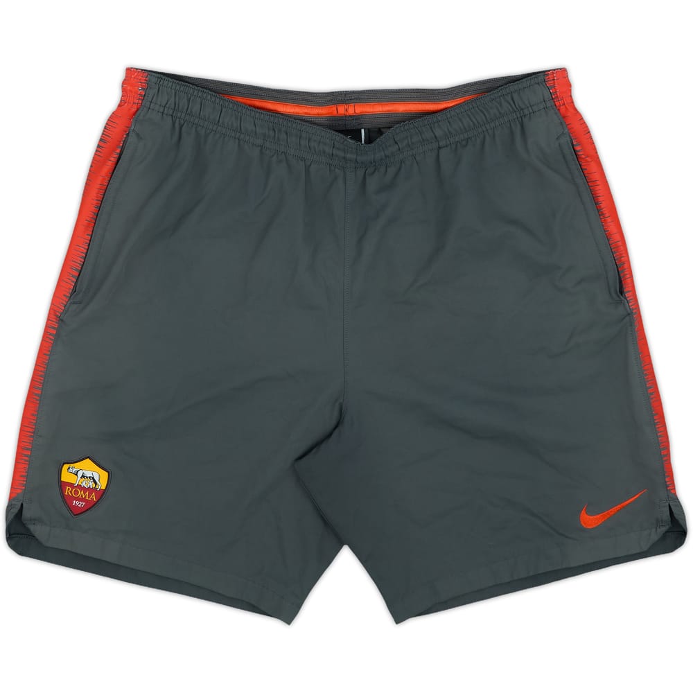 2018-19 Roma Nike Training Shorts - 9/10 - (XL)