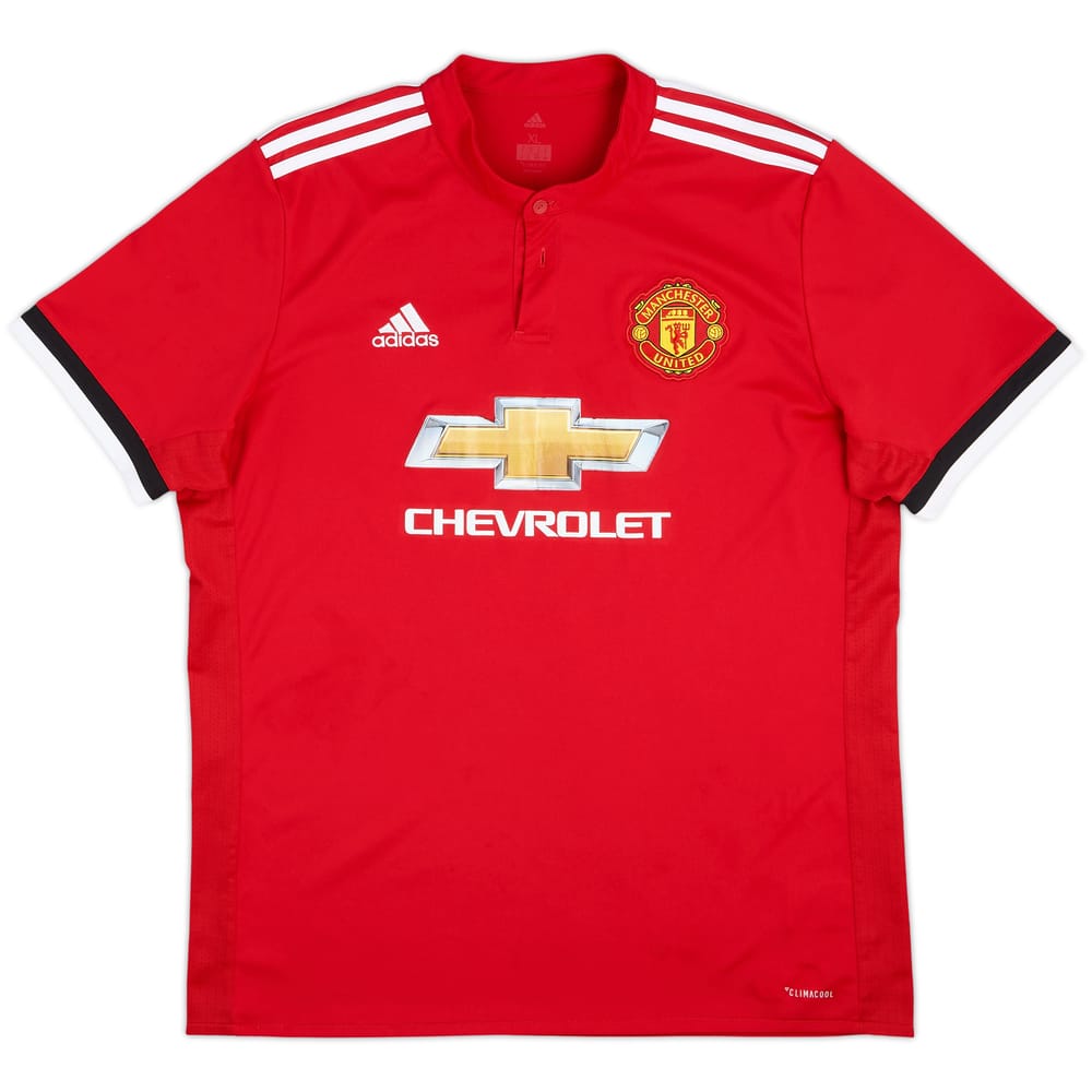 2017-18 Manchester United Home Shirt - 5/10 - (XL)