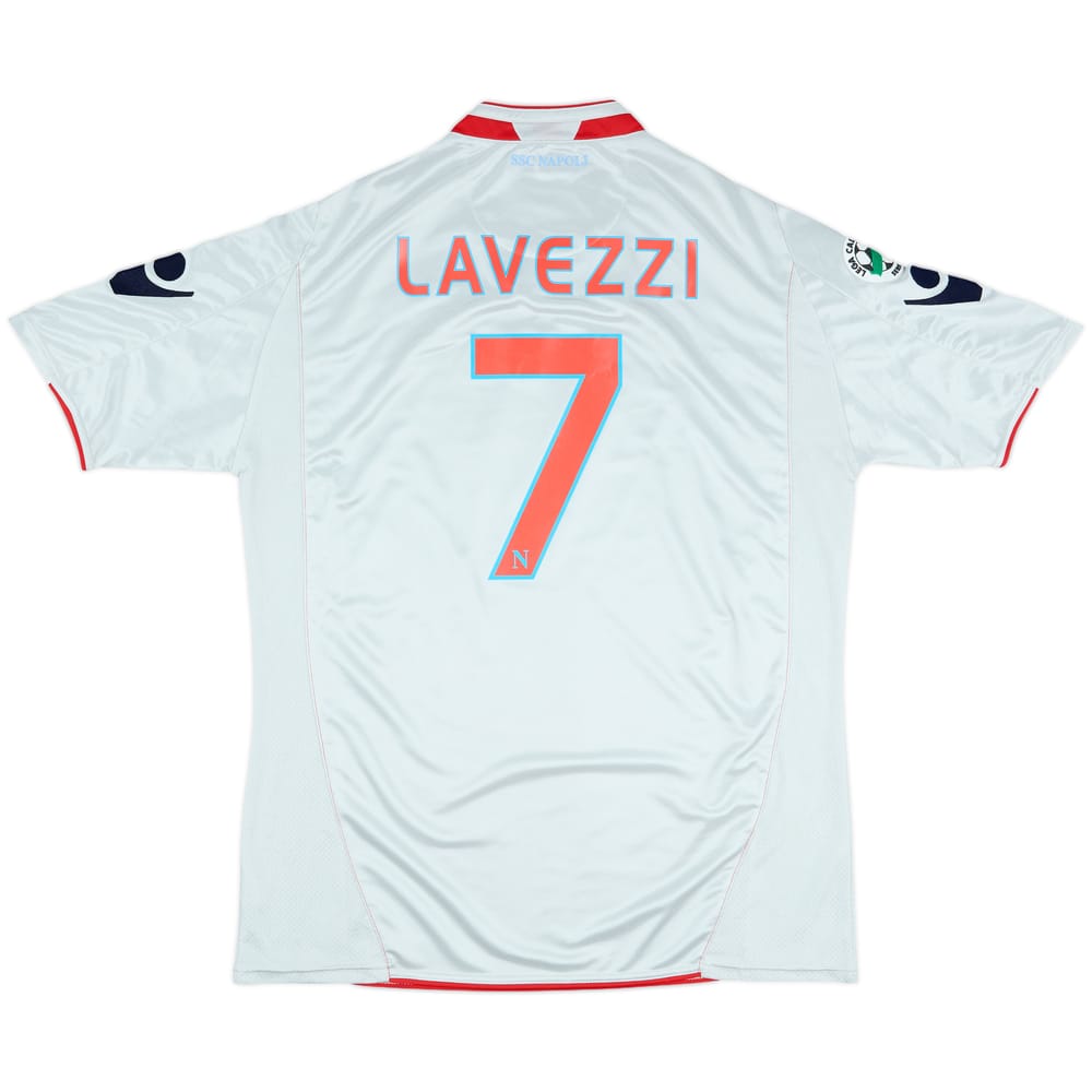 2009-10 Napoli Away Shirt Lavezzi #7 - 7/10 - (3XL)