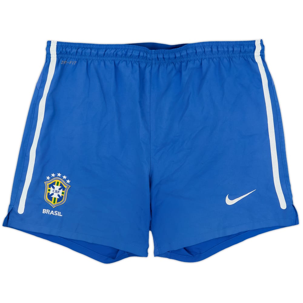2010-11 Brazil Home Shorts - 7/10 - (L)