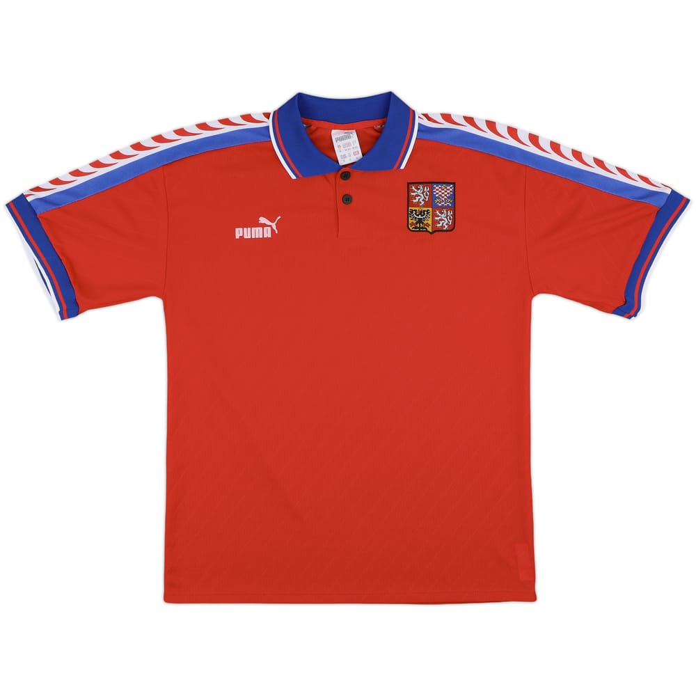 1996-98 Czech Republic Home Shirt - 9/10 - (M)