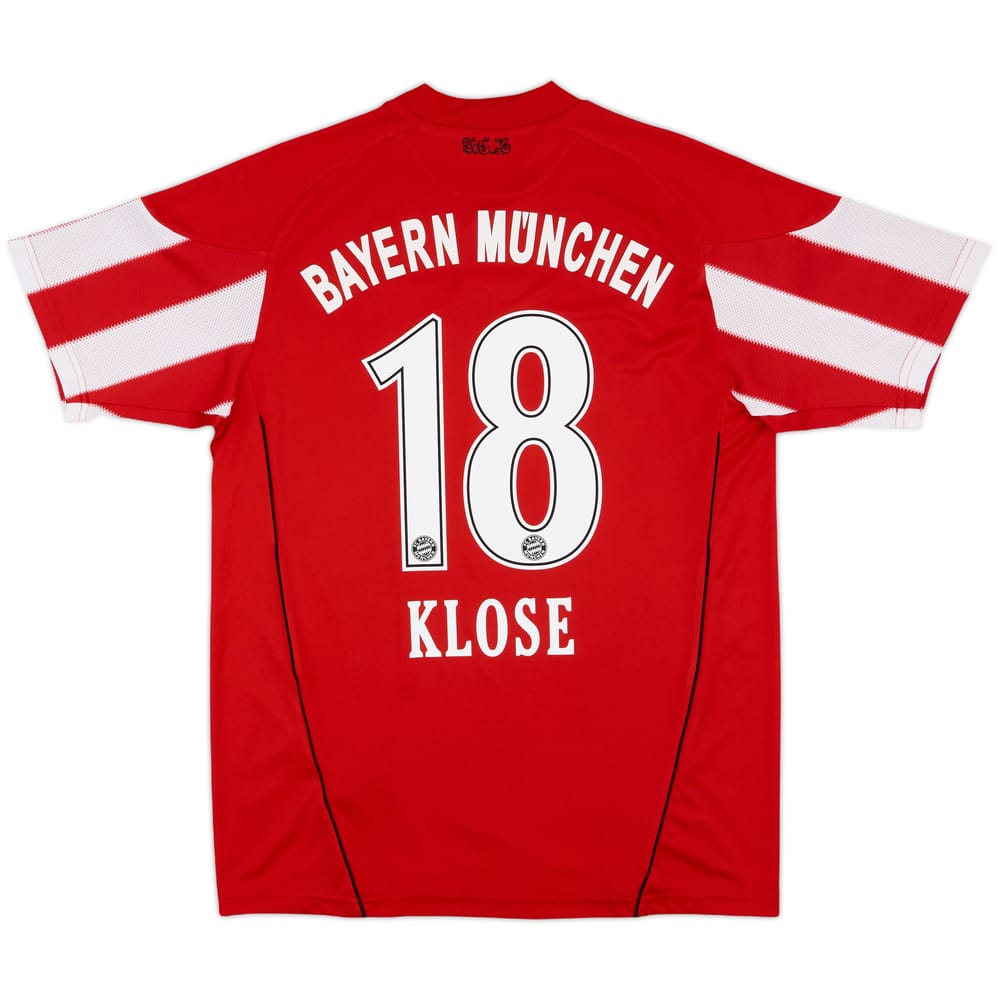 2010-11 Bayern Munich Home Shirt Klose #18 - 6/10 - (XL.Boys)