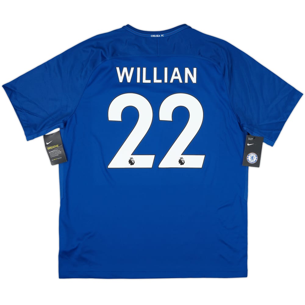 2017-18 Chelsea Home Shirt Willian #22 (XL)