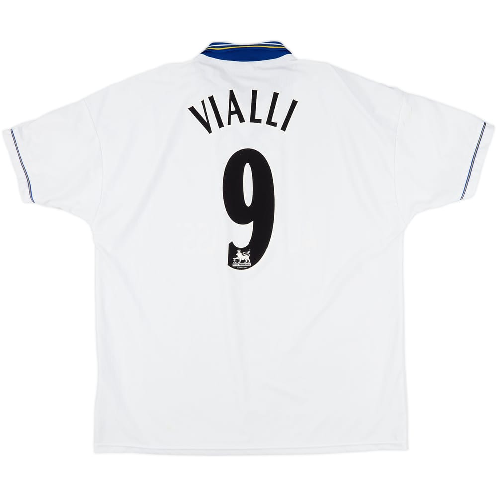 1998-00 Chelsea Away Shirt Vialli #9 - 9/10 - (XXL)