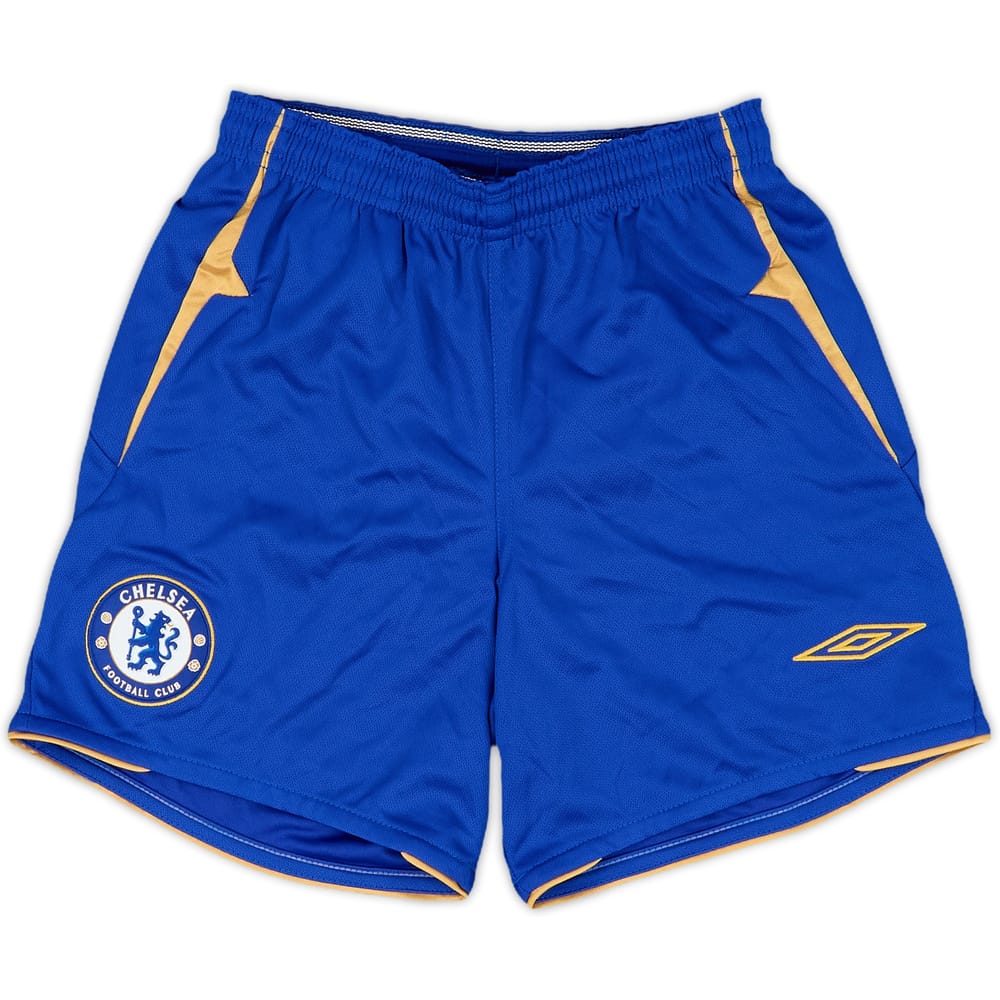 2005-06 Chelsea Home Shorts - 10/10 - (S.Boys)