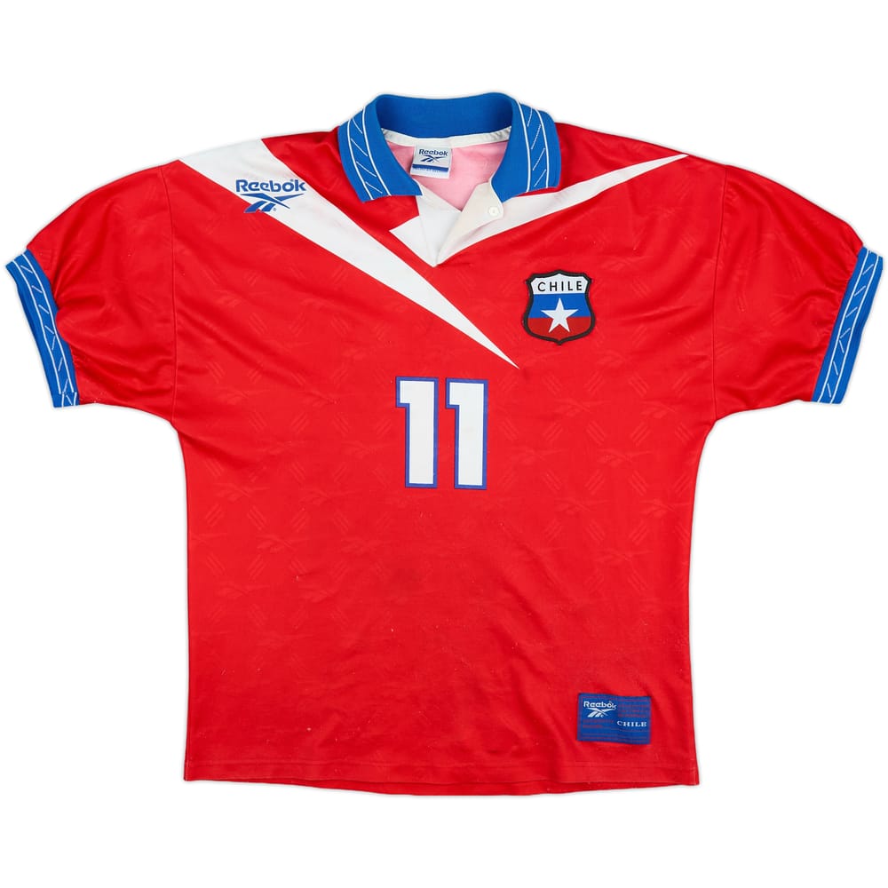 1997-99 Chile Home Shirt #11 (Salas) - 5/10 - (M)
