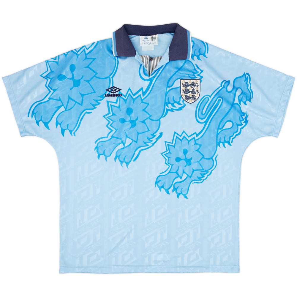 1992-93 England Third Shirt - 9/10 - (XL)