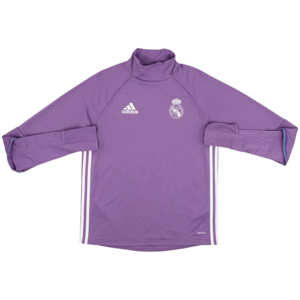 2016-17 Real Madrid adidas Drill Top - 8/10 - (S)