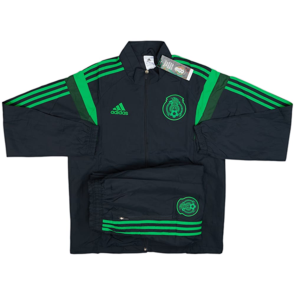 2013-14 Mexico adidas Tracksuit - 9/10 - (S)