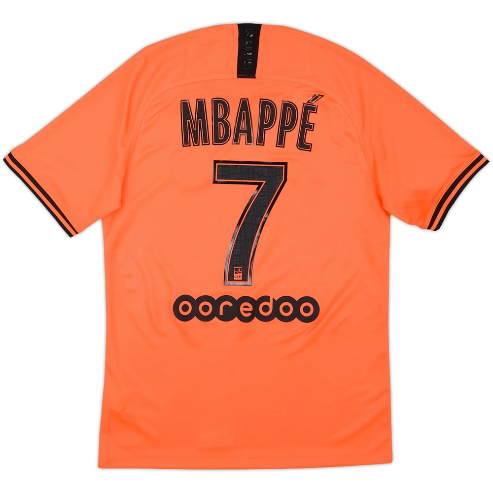 2019-20 Paris Saint-Germain Away Shirt Mbappe #7 - 10/10 - (S)