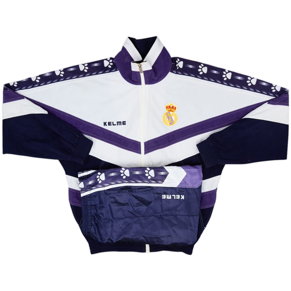 1996-97 Real Madrid Kelme Tracksuit - 8/10 - (S)