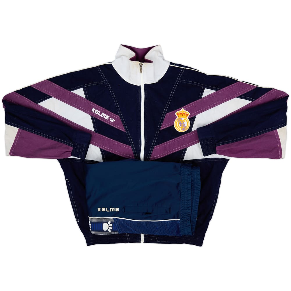 1997-98 Real Madrid Kelme Tracksuit - 7/10 - (S)