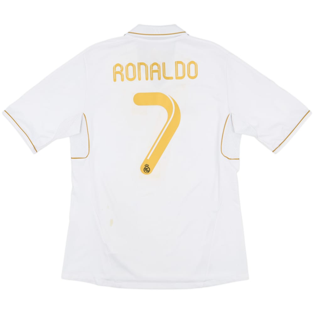 2011-12 Real Madrid Home Shirt Ronaldo #7 - 6/10 - (L)