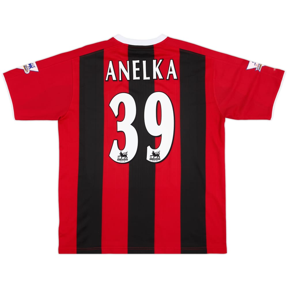 2003-04 Manchester City Away Shirt Anelka #39 - 6/10 - (L)