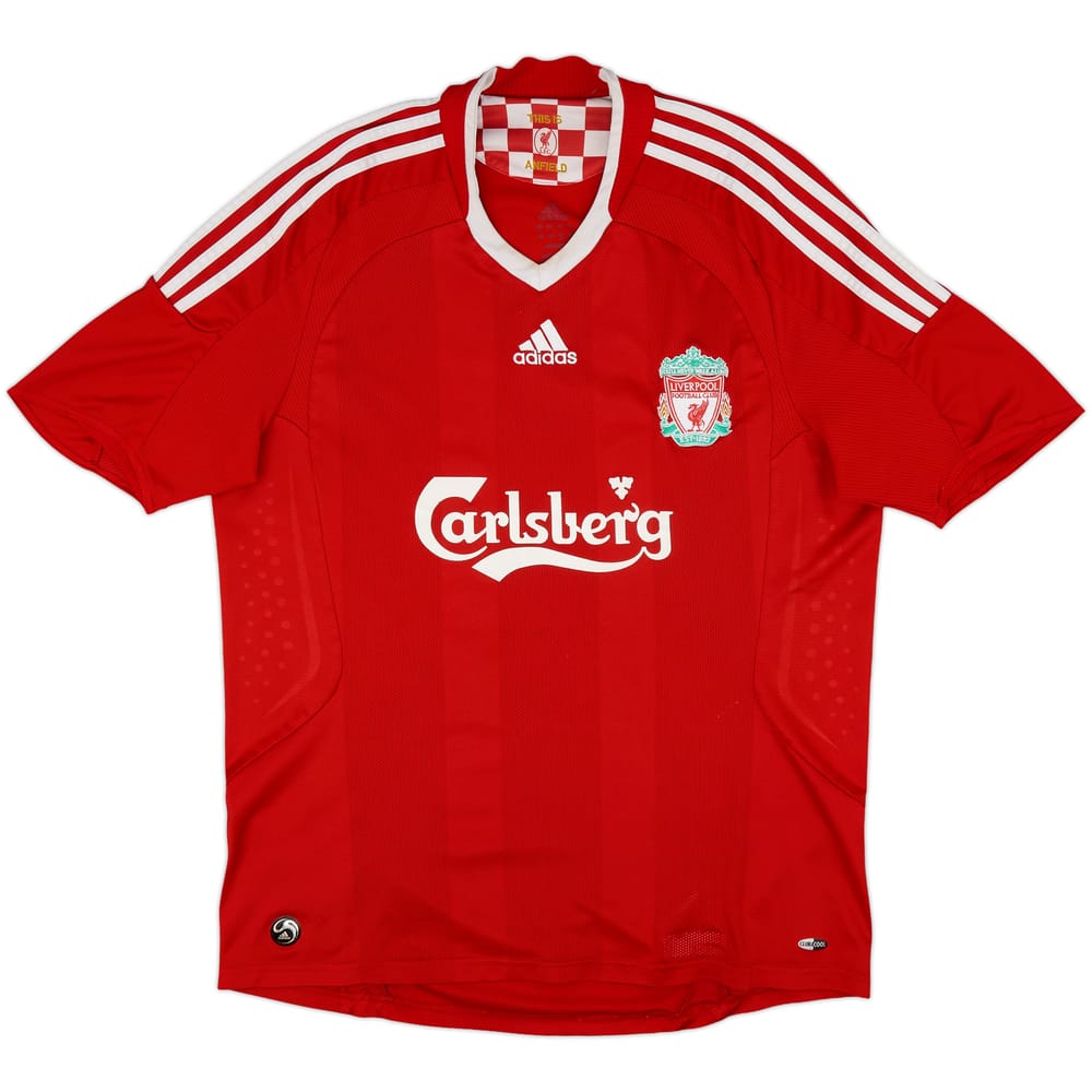 2008-10 Liverpool Home Shirt - 5/10 - (L)