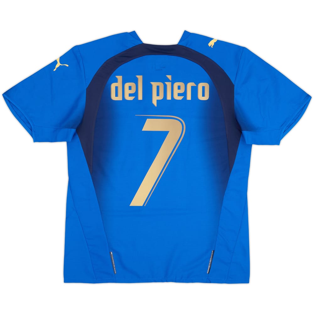 2006 Italy Home Shirt Del Piero #7 - 5/10 - (M)
