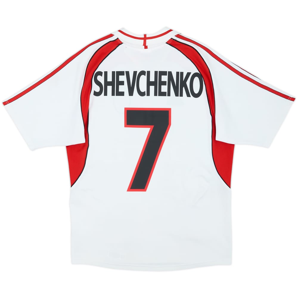 2000-02 AC Milan Away Shirt Shevchenko #7 - 6/10 - (S)
