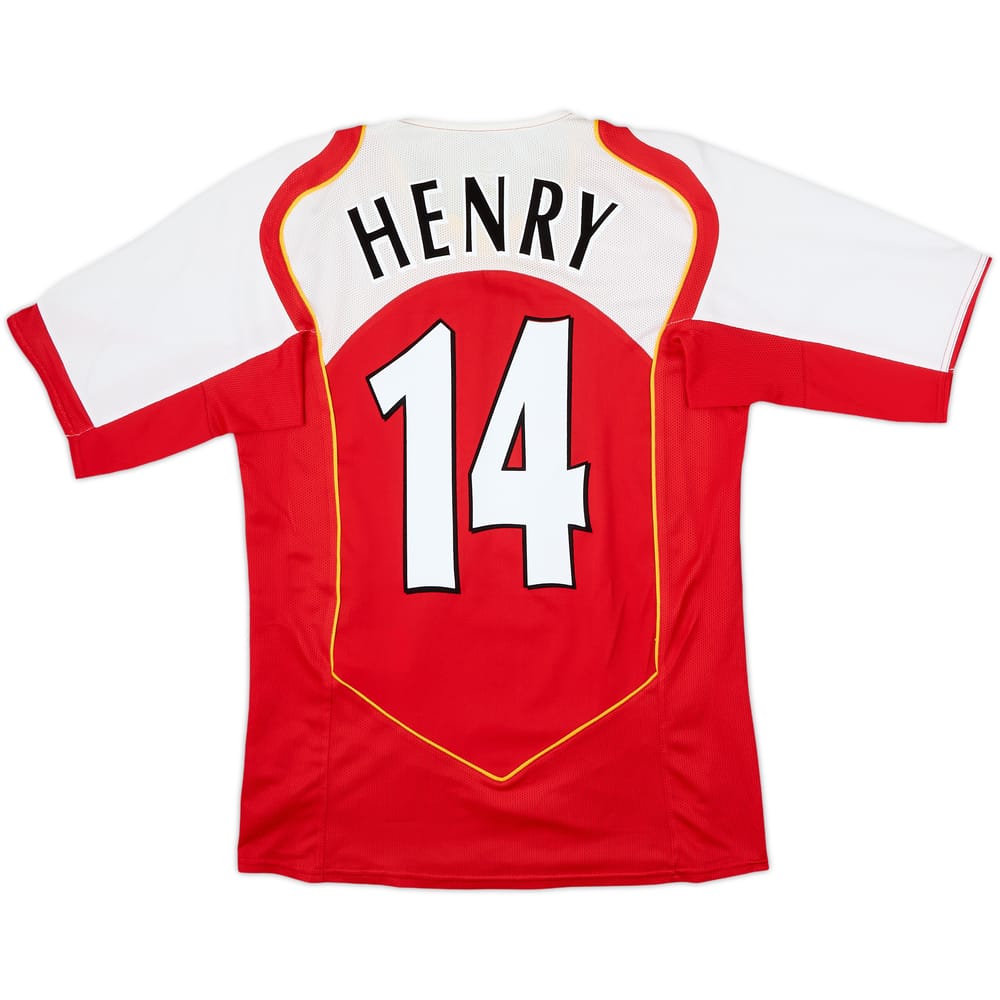 2004-05 Arsenal Home Shirt Henry #14 - 8/10 - (S)