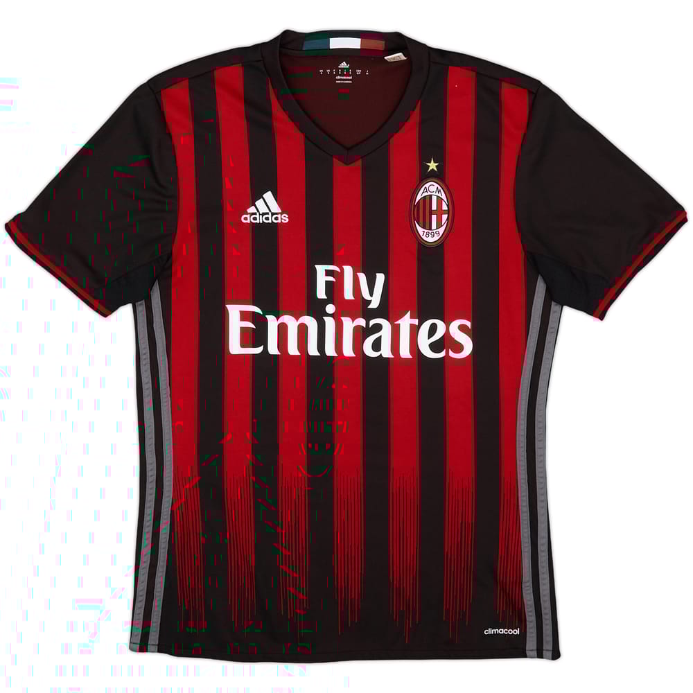 2016-17 AC Milan Home Shirt - 7/10 - (S)
