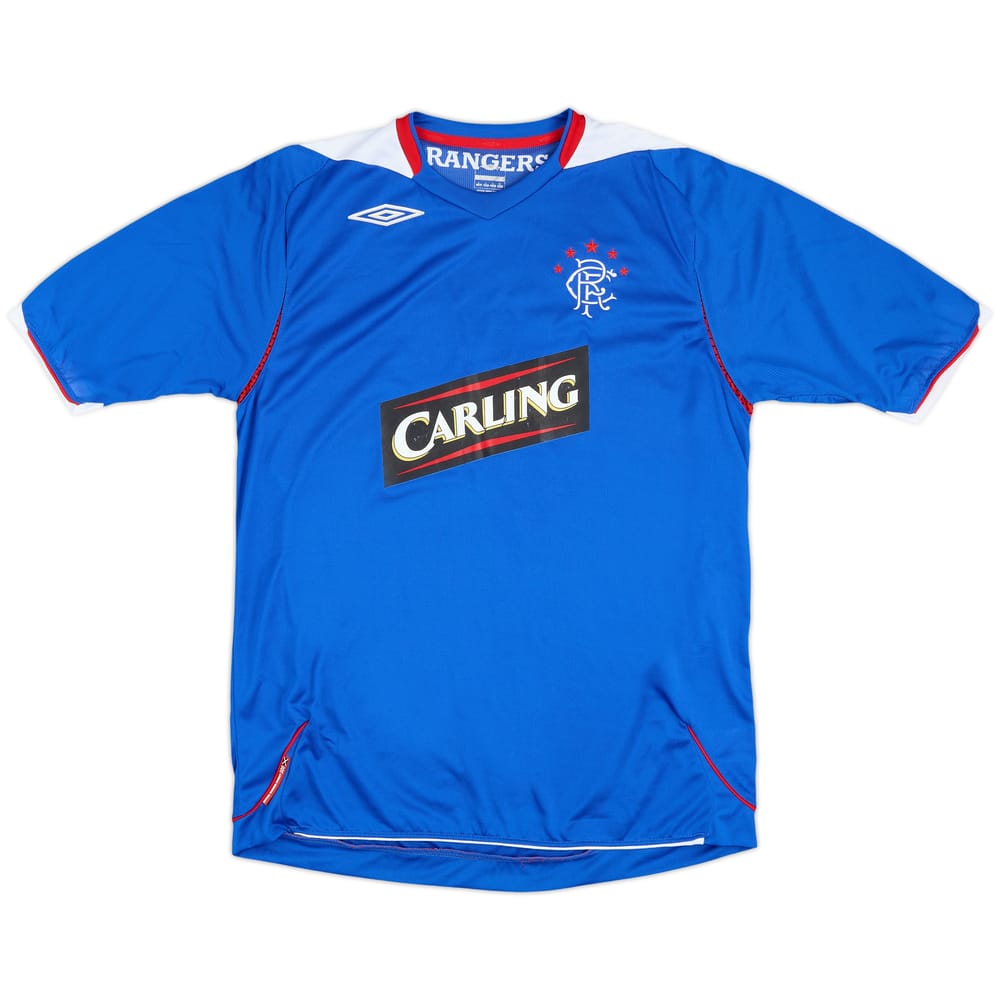2006-07 Rangers Home Shirt - 4/10 - (L)