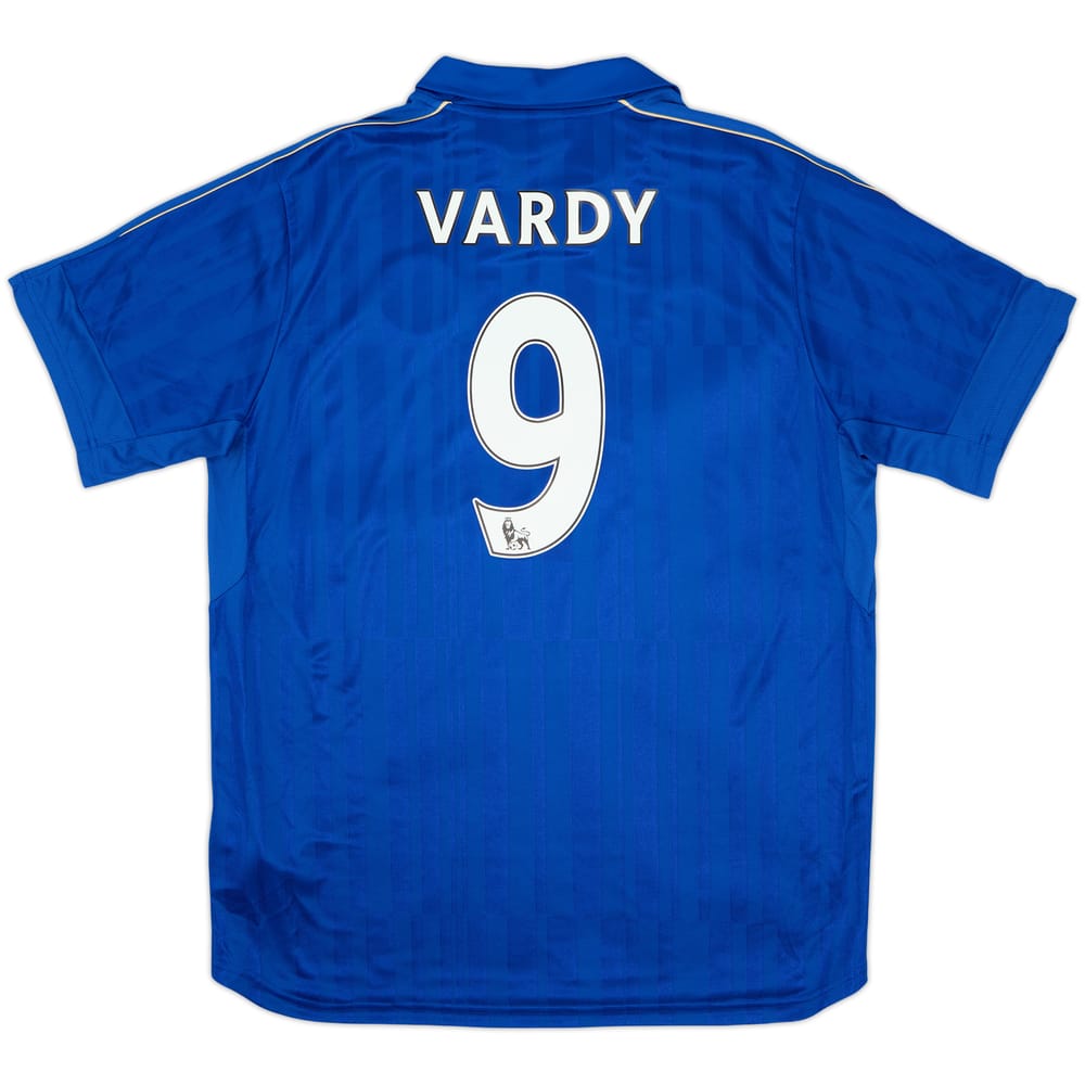 2016-17 Leicester Home Shirt Vardy #9 (XL)