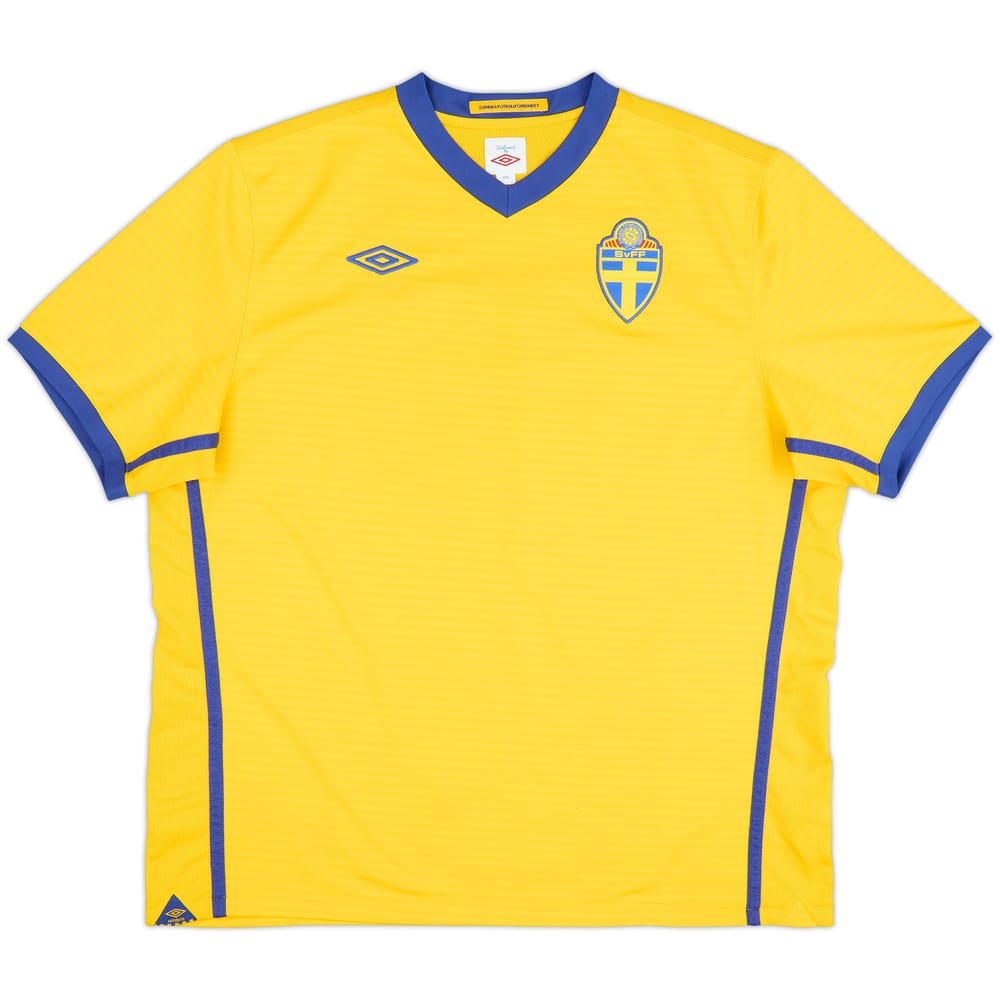 2010-11 Sweden Home Shirt - 8/10 - (XXL)