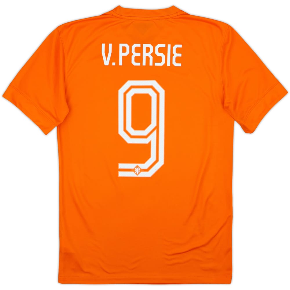 2014-15 Netherlands Home Shirt V.Persie #9