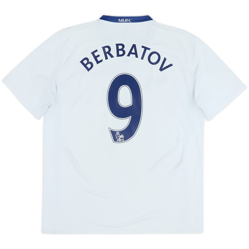 2008-10 Manchester United Away Shirt Berbatov #9 - 5/10 - (M)