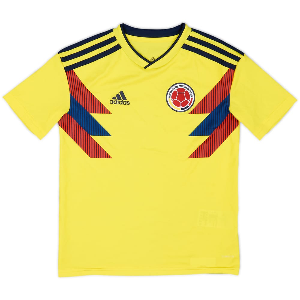 2018-19 Colombia Home Shirt - 9/10 - (S.Boys)