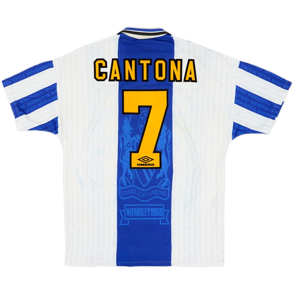 1994-96 Manchester United Third Shirt Cantona #7 - 5/10 - (XL)