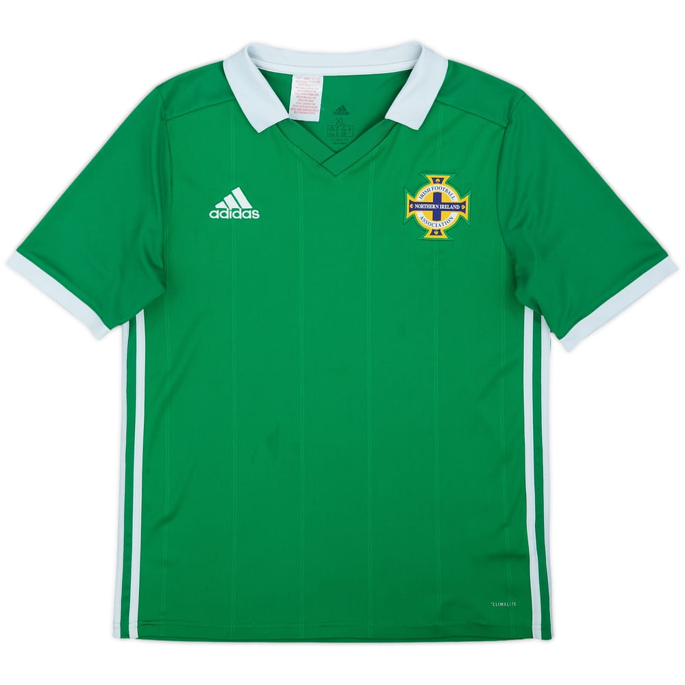 2018-19 Northern Ireland Home Shirt - 7/10 - (XL.Boys)