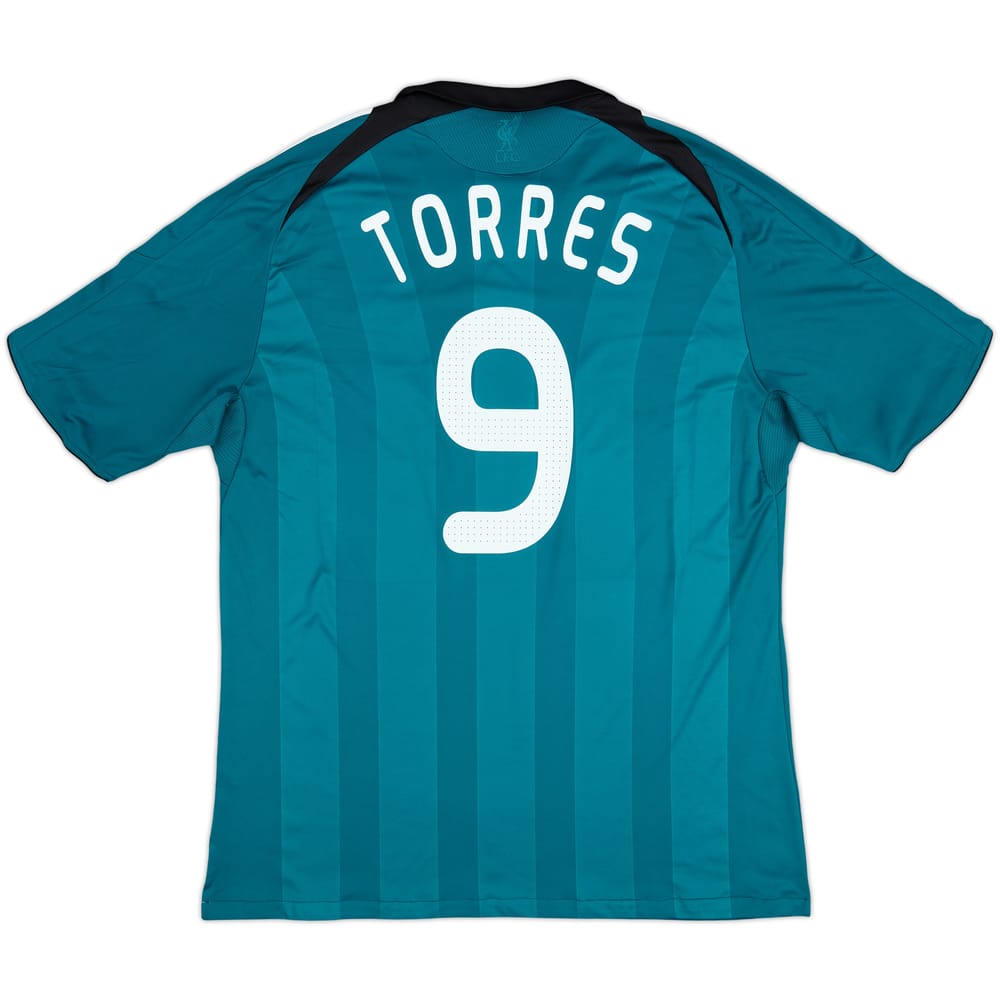 2008-09 Liverpool Third Shirt Torres #9 - 7/10 - (3XL)