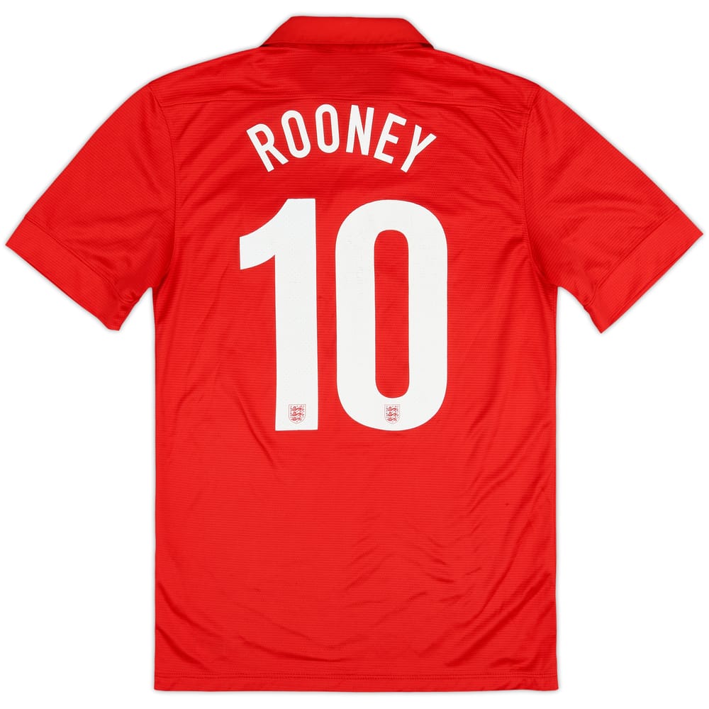 Camiseta de visitante del 150 aniversario de England 2013 Rooney #10 - 6/10 - (S)