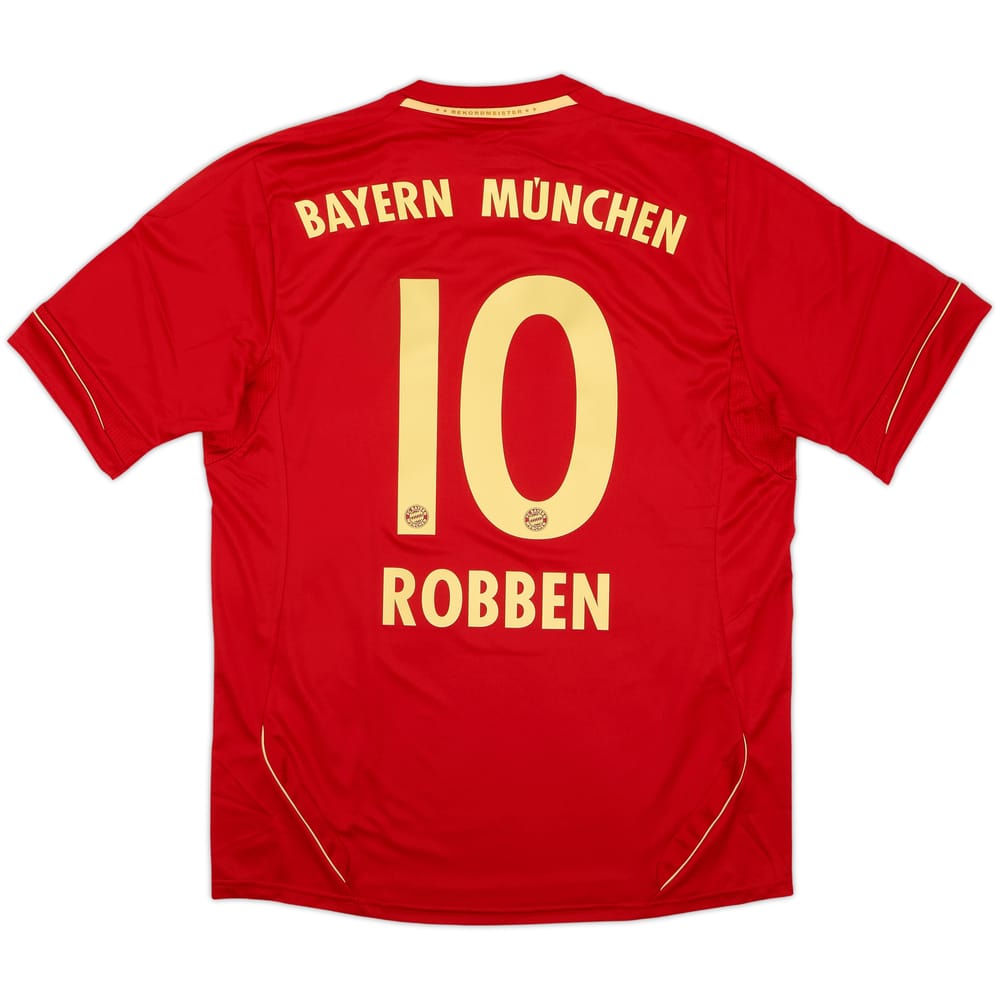 2011-13 Bayern Munich Home Shirt Robben #10 (M)