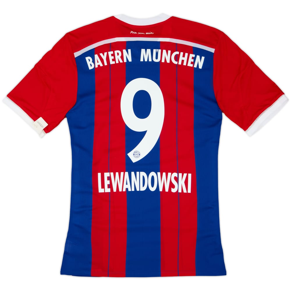 2014-15 Bayern Munich Authentic Home Shirt Lewandowski #9 (M)
