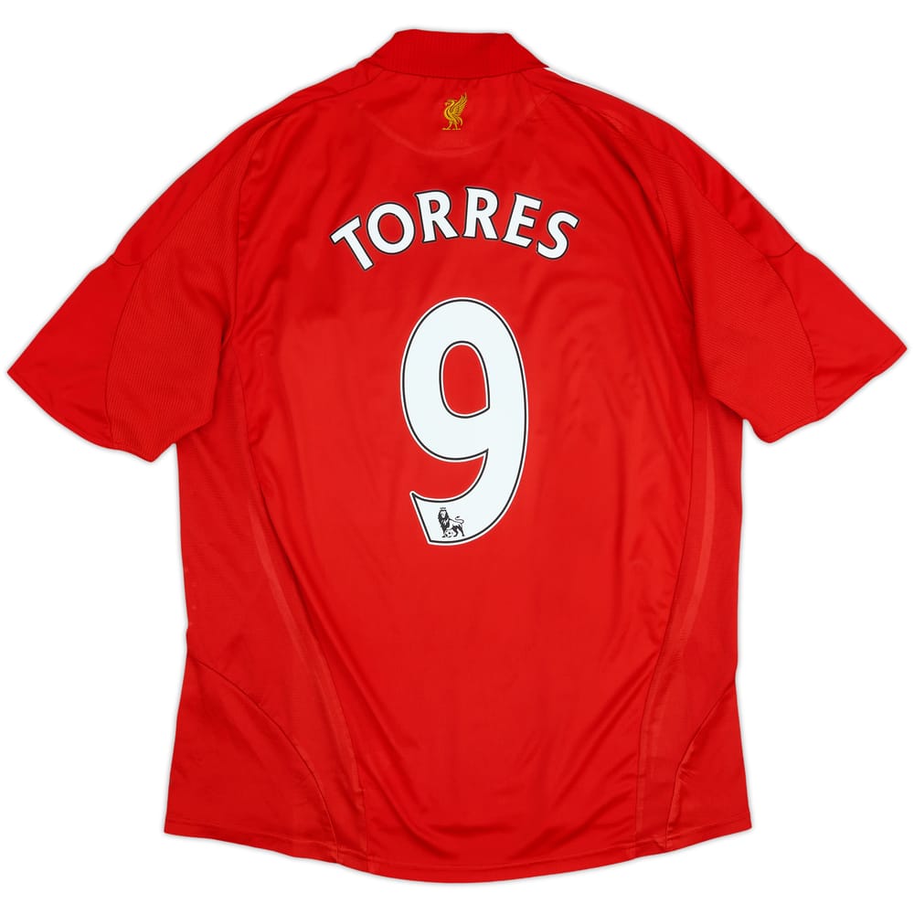 2008-10 Liverpool Home Shirt Torres #9 - 5/10 - (L)