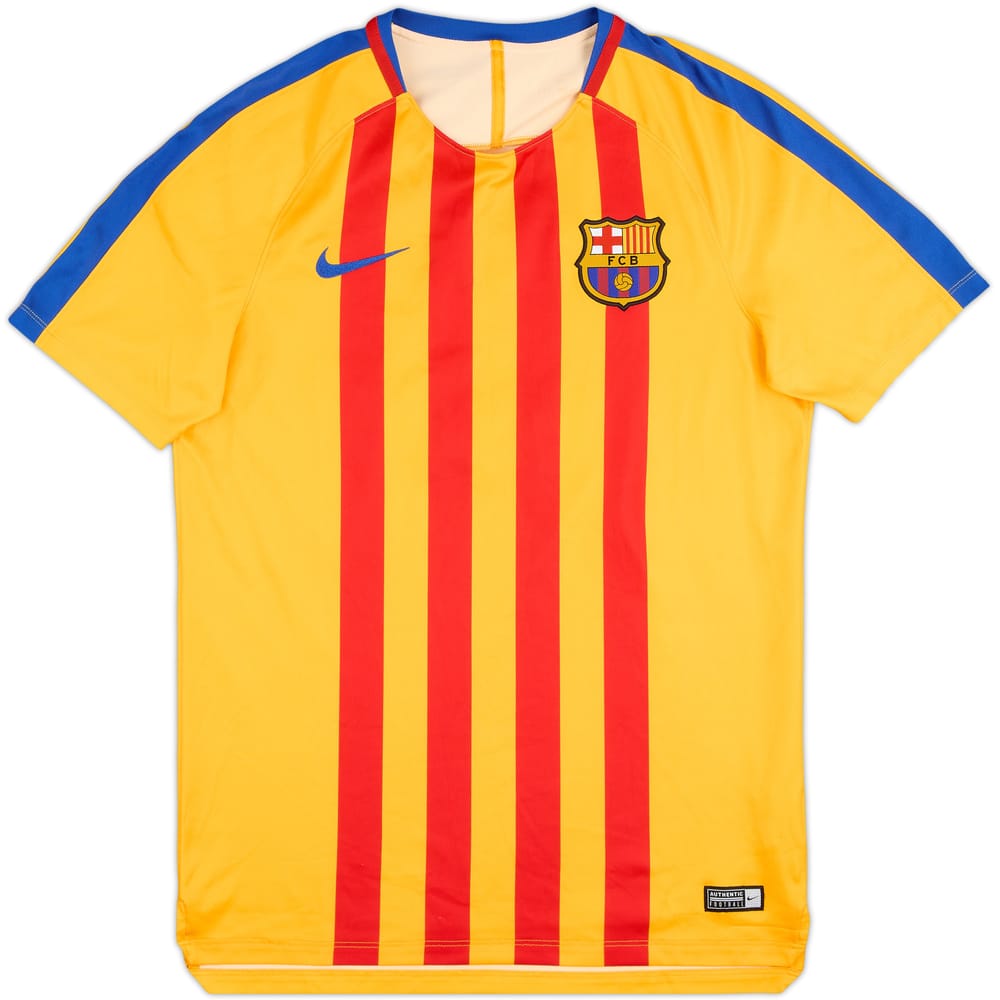 2017-18 Barcelona Nike Training Shirt - 6/10 - (M)