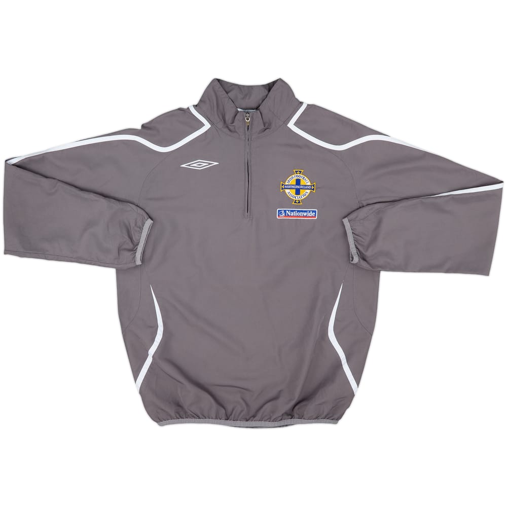 2007-09 Northern Ireland Umbro 1/4 Zip Drill Top - 5/10 - (M)