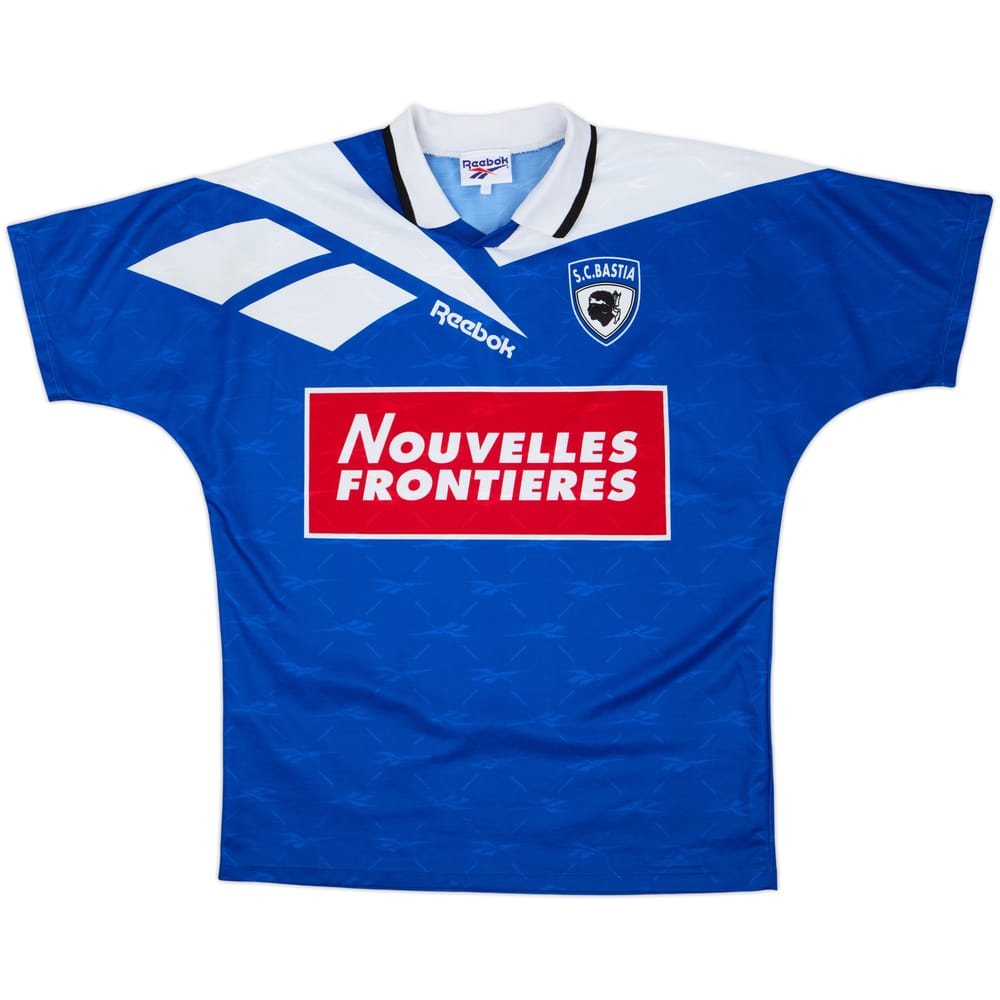 1995-96 Bastia Home Shirt - 9/10 - (M)