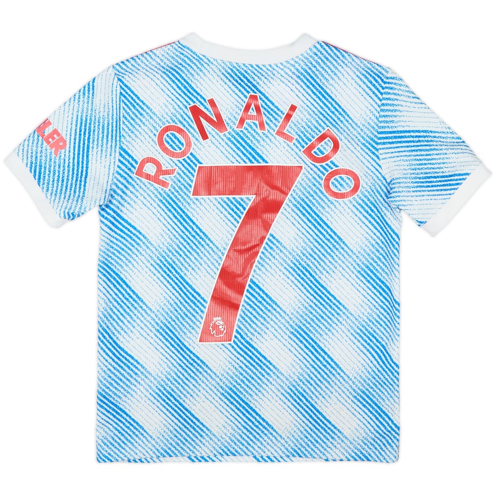 2021-22 Manchester United Away Shirt Ronaldo #7 - 8/10 - (S.Boys)